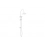Soul Matte White Slimline Gooseneck Shower Set 