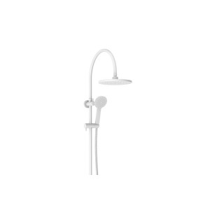 Soul Matte White Classic Gooseneck Shower Set