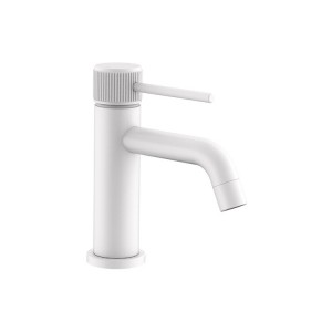 Soul Matte White Groove Basin Mixer 