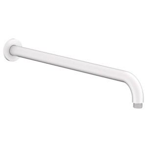 Soul Matte White Shower Arm 450mm 