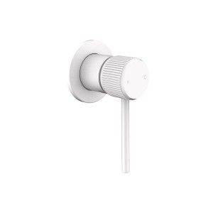 Soul Matte White Groove Wall Mixer 