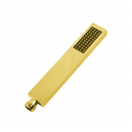 Aqua Brushed Gold Square Hand Shower