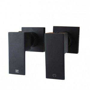 Blaze Matte Black Wall Mixer