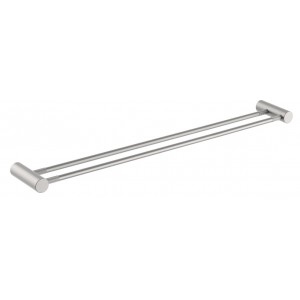 Caddence Series Brushed Nickel Double Towel Rail 800mm