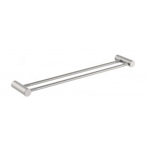 Caddence Series Brushed Nickel Double Towel Rail 600mm