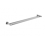 Lucid Brushed Nickel Cuttable Double Towel Rail 790mm Lucid Brushed Nickel Cuttable Double Towel Rail 790mm