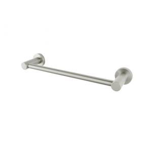 Lucid Brushed Nickel Towel Ring 350
