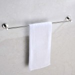 Lucid Chrome Cuttable Single Towel Rail 790mm