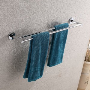 Lucid Chrome Cuttable Double Towel Rail 790mm