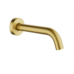 Lucid Brushed Gold Bath Spout 170mm