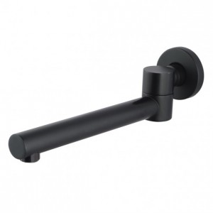 Lucid Matte Black swivel Bath Spout