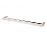 Esperia Brushed Nickel Double Towel Rail 600mm Esperia Brushed Nickel Double Towel Rail 600mm