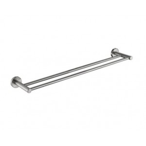 Pentro Chrome Double Towel Rail 790mm