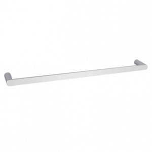 Rushy Chrome Single Towel Rail 800