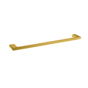 Vog Brushed Gold Series Single Towel Rail 600