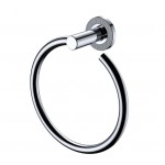 Axle Hand Towel Ring, Chrome