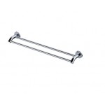 Axle 600mm Double Towel Rail, Chrome