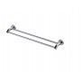 Axle 600mm Double Towel Rail, Chrome