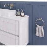 Lillian Towel Ring, Brushed Nickel Lillian Towel Ring, Brushed Nickel