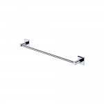 Sansa Single Towel Rail, 600mm, Chrome