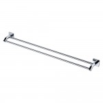 Sansa Double Towel Rail, 600mm, Chrome