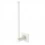Sansa Hand Towel Rail / Toilet Roll Holder, Matte White