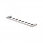 Tono Double Towel Rail, 610 mm, Brushed Nickel Tono Double Towel Rail, 610 mm, Brushed Nickel