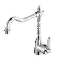Round Chrome Sink Mixer