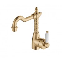 Premium Round Brushed Gold