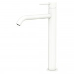 Kaya Tall Basin Mixer, Matte White Kaya Tall Basin Mixer, Matte White