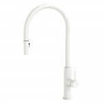 Kaya Pull-Out Sink Mixer, Matte White