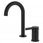 Sansa Basin/Bath Outlet & Hob Mixer Set, Matte Black