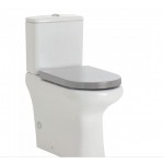 RAK Compact Back-to-Wall Toilet Suite, Grey