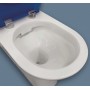 Delta Care Back-to-Wall Toilet Suite, Blue Seat
