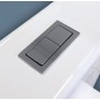 Delta Care Back-to-Wall Toilet Suite, White Seat, Slim Buttons Delta Care Back-to-Wall Toilet Suite, White Seat, Slim Buttons