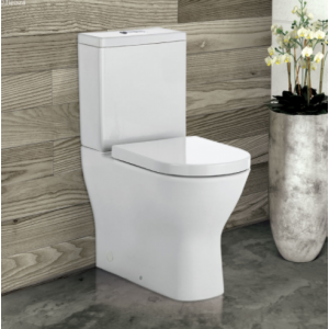 Delta Back-to-Wall Rimless Nano-Glaze Toilet Suite