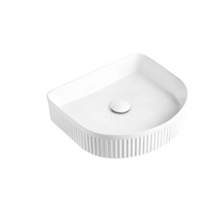 Archie Matte White Ceramic Basin