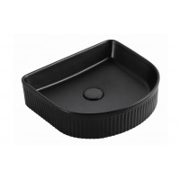 Matte Black Fluted Basins