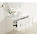 Laguna Matte White 1200 Vanity Cabinet Only Laguna Matte White 1200 Vanity Cabinet Only
