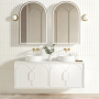 Laguna Matte White 1500 Vanity Cabinet Only Laguna Matte White 1500 Vanity Cabinet Only