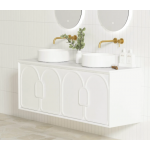 Laguna Matte White 1500 Vanity Cabinet Only