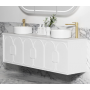 Laguna Matte White 1800 Vanity Cabinet Only