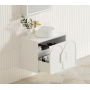 Laguna Matte White 750 Vanity Cabinet Only Laguna Matte White 750 Vanity Cabinet Only