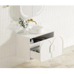 Laguna Matte White 900 Vanity Cabinet Only Laguna Matte White 900 Vanity Cabinet Only