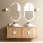 Laguna Natural American Oak 1500 Vanity Cabinet Only
