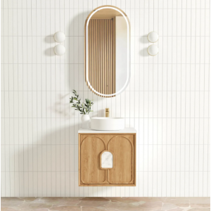 Laguna Natural American Oak 600 Vanity Cabinet Only
