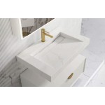 Moonlight Wall Hung Basin 600