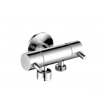 T115DB Round Chrome Dual Control Mini Cistern Cock