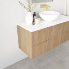 Arco Wall Hung Vanity With Symphony Top 600