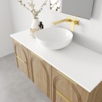 Arco Wall Hung Vanity With Symphony Top 1500 Arco Wall Hung Vanity With Symphony Top 1500